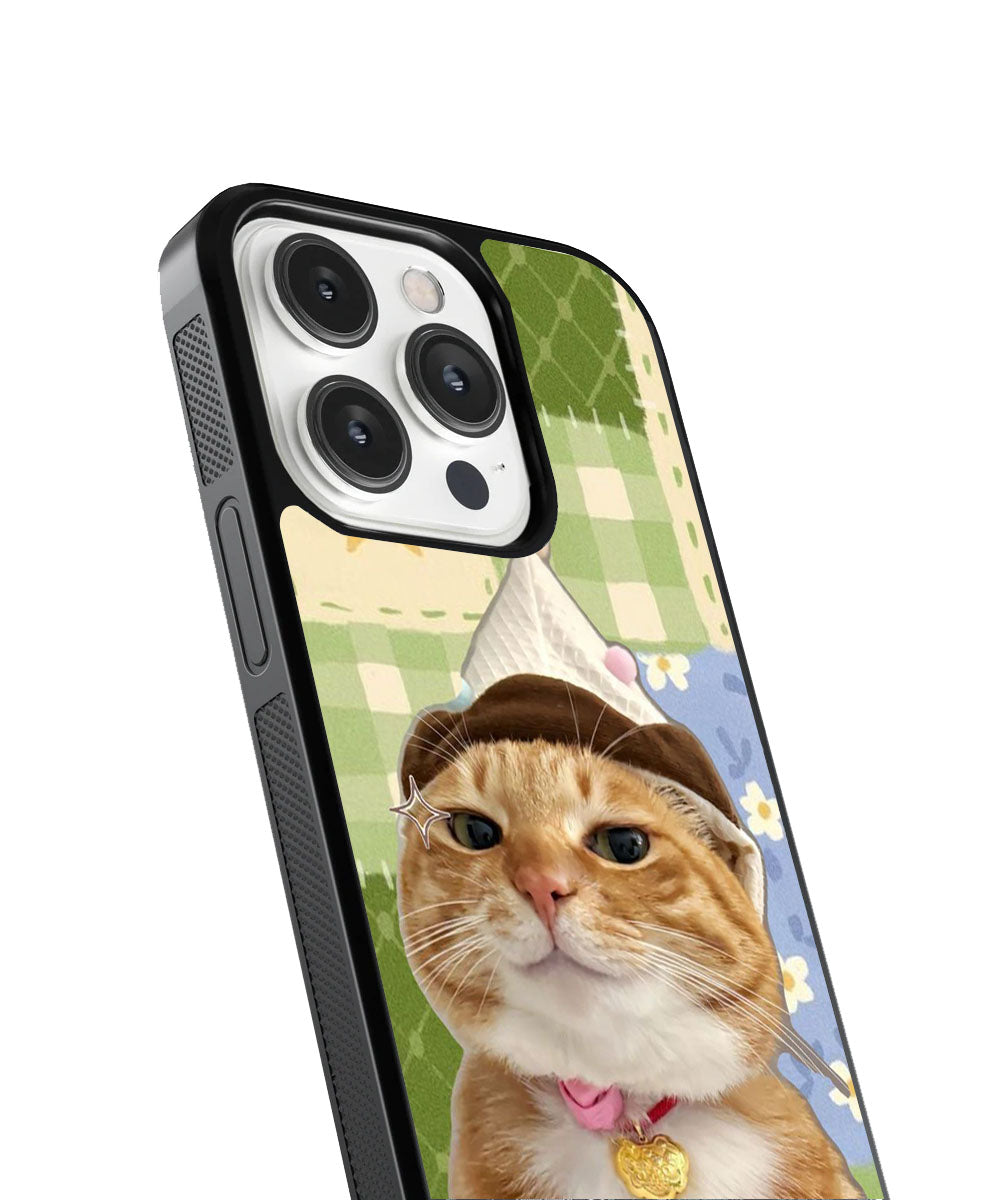 Cat Face Case | Glass Case