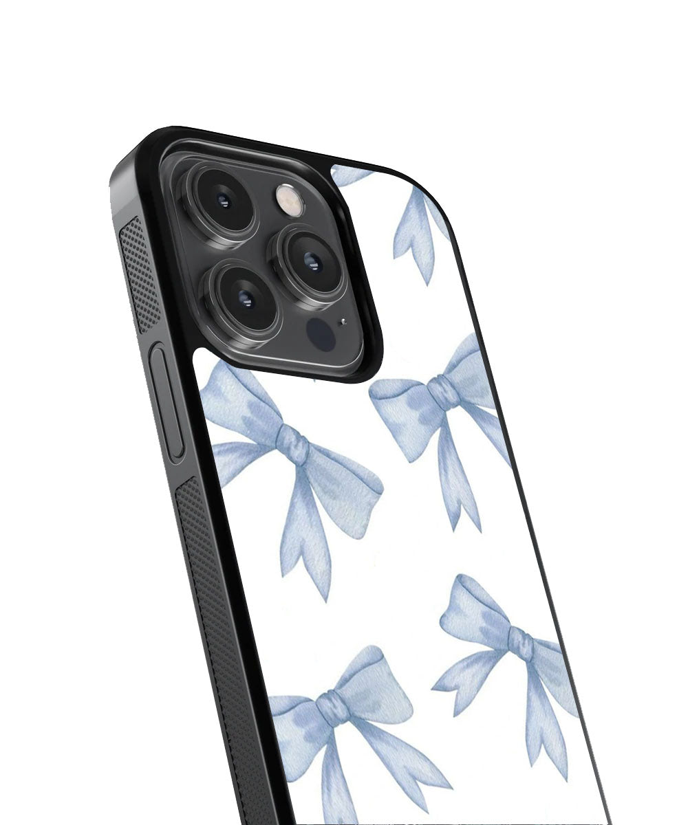 Blue Bows Case | Glass Case