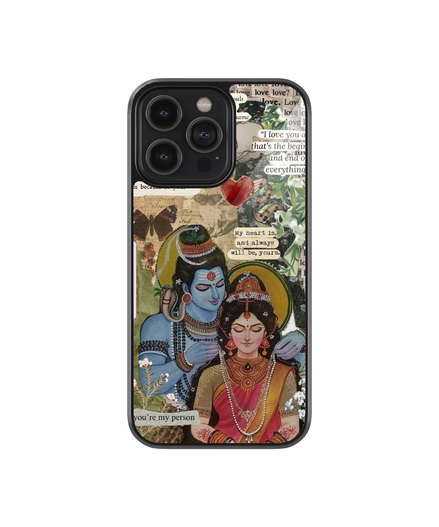 Shiv Shakti Case | Glass Case