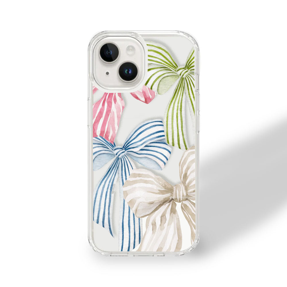 Colorful Bows Clear Case | Silicone Case