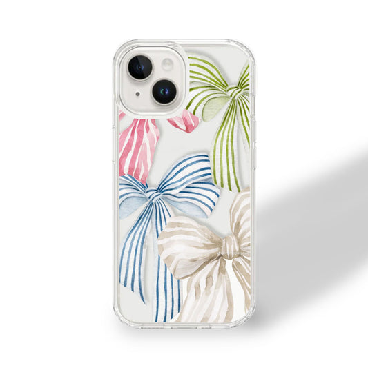 Colorful Bows Clear Case | Silicone Case
