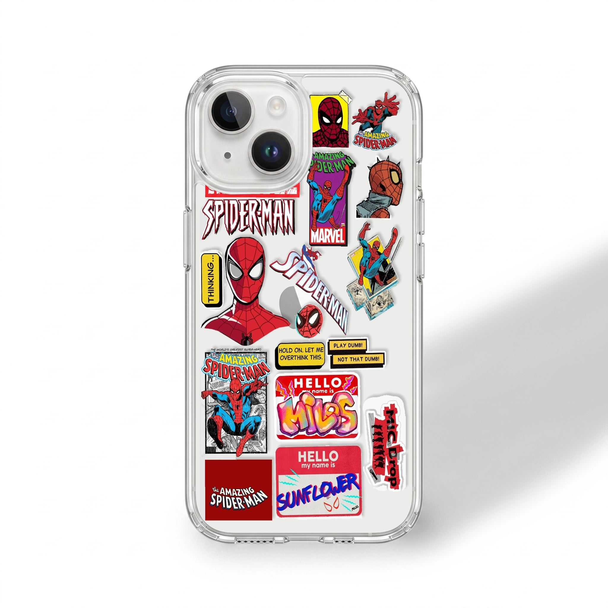 Amazing Spidey Stickers Case | Silicone Case
