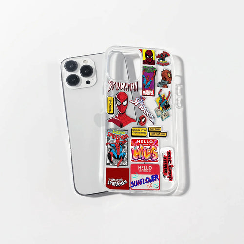 Amazing Spidey Stickers Case | Silicone Case