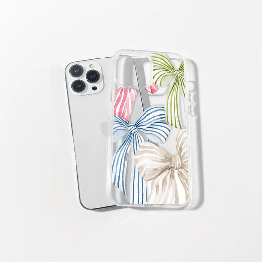 Colorful Bows Clear Case | Silicone Case