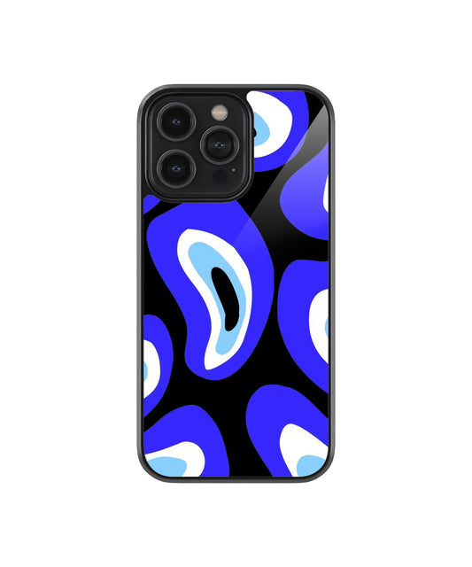 Evil eye Black | Glass Case