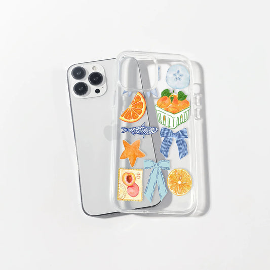 Picnic Vibes Clear Case | Silicone Case