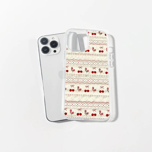 Cherry blossom Clear Case | Silicone Case