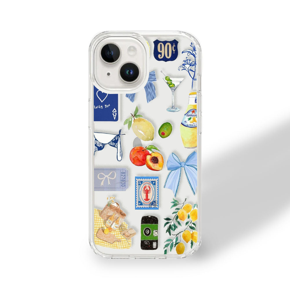 Autumn bloom Clear Case | Silicone Case