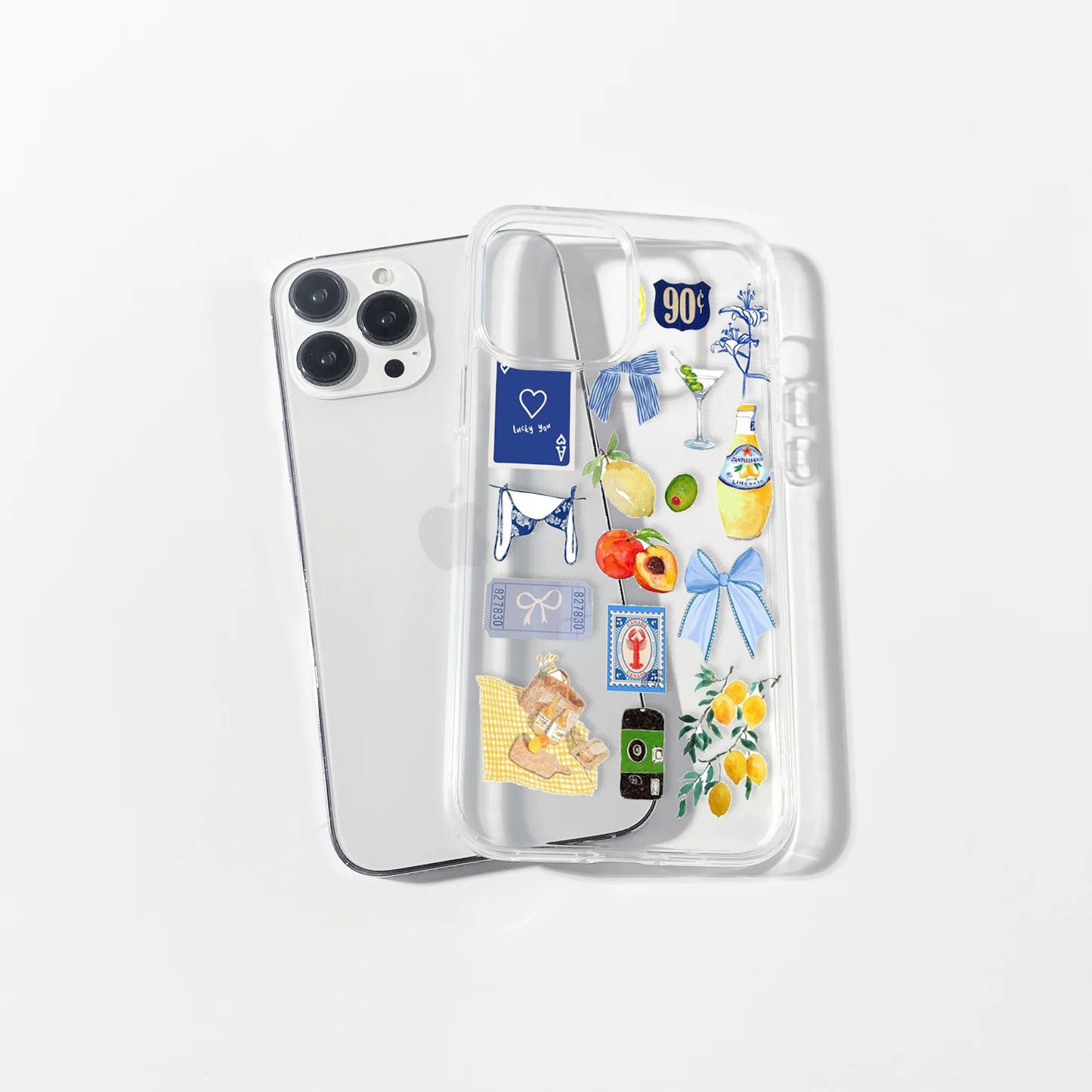 Autumn bloom Clear Case | Silicone Case