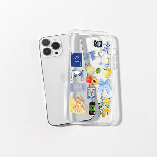 Autumn bloom Clear Case | Silicone Case