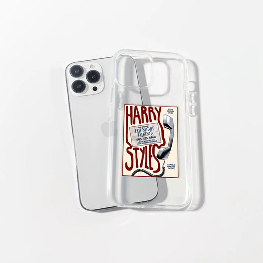Harry Styles Polaroid Clear Case | Silicone Case