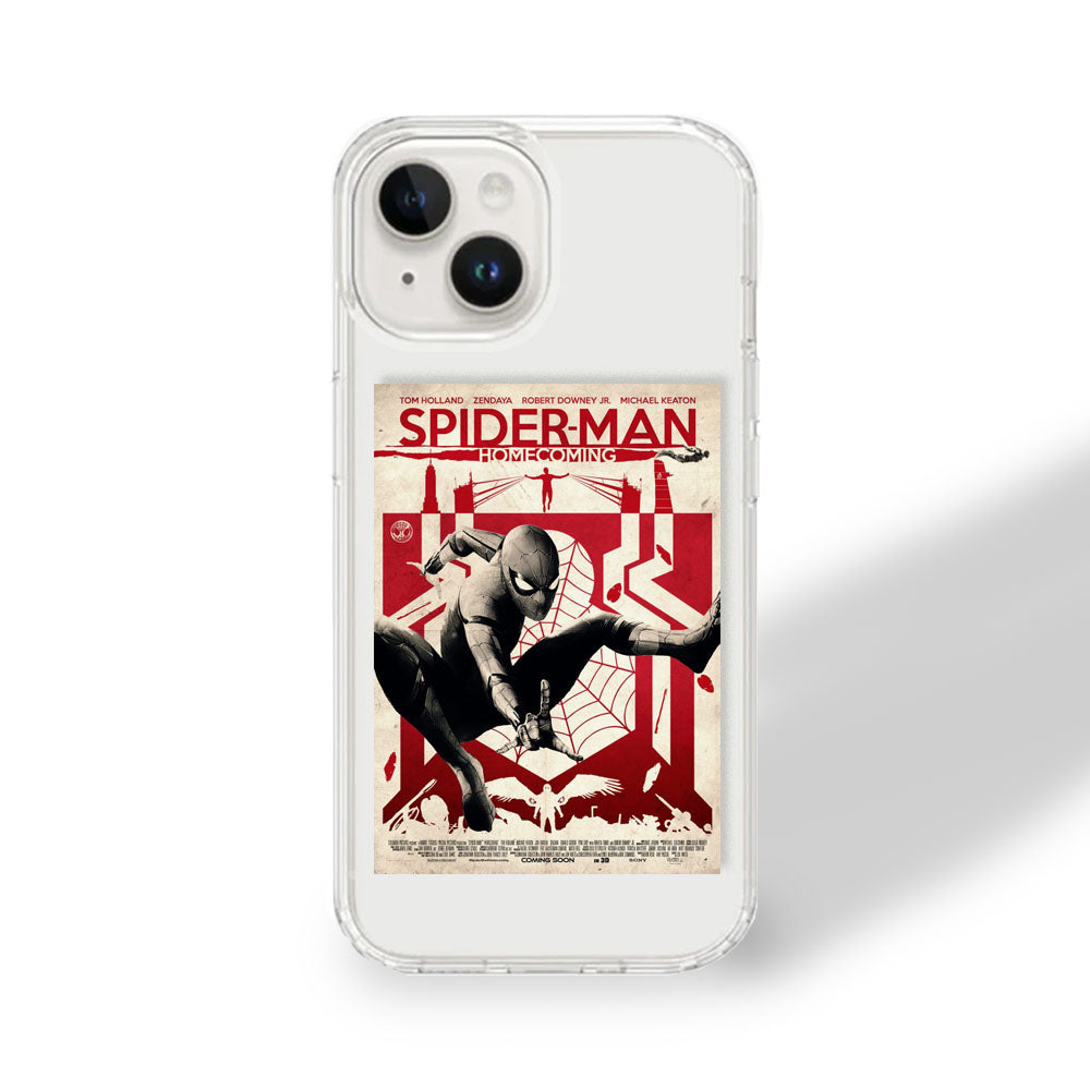 Spidey Polaroid Clear Case | Silicone Case