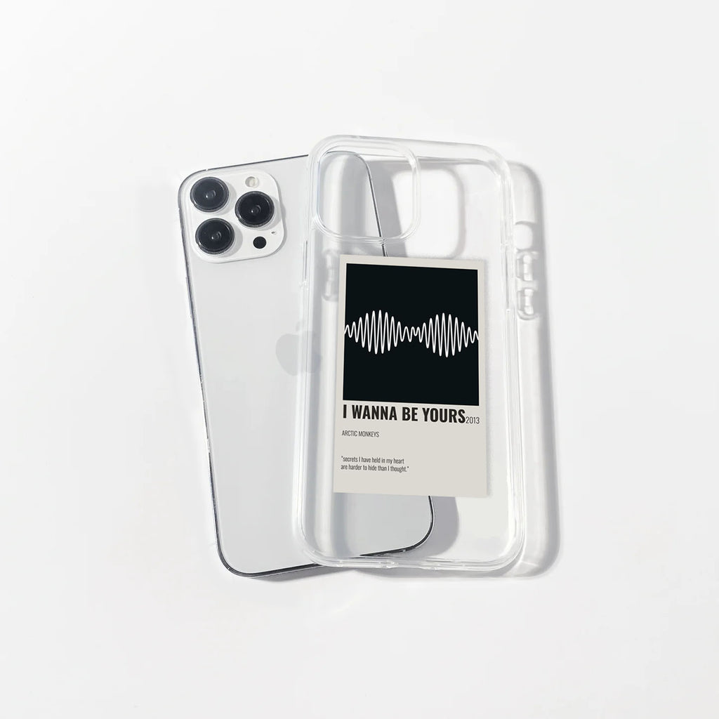 Arctic Monkeys Polaroid Clear Case | Silicone Case