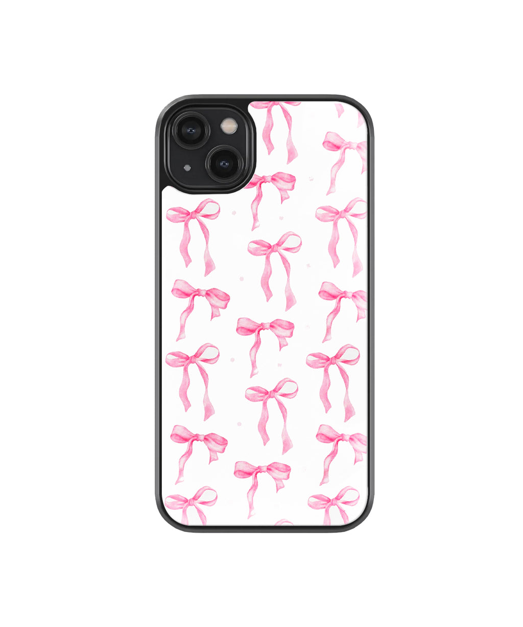 Pink Bow Case | Glass Case