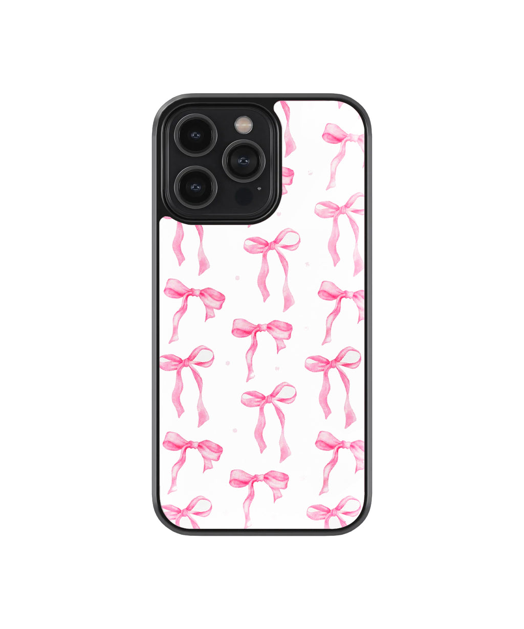 Pink Bow Case | Glass Case