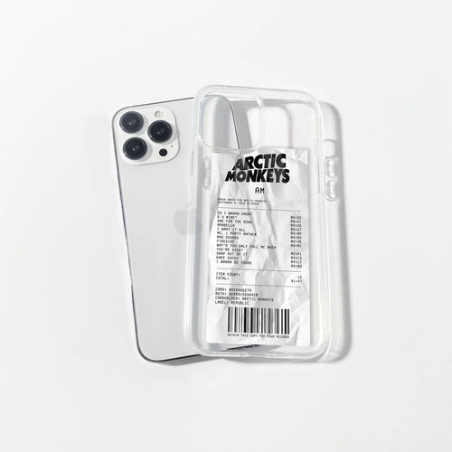 Arctic Monkeys Playlist Clear Case | Silicone Case