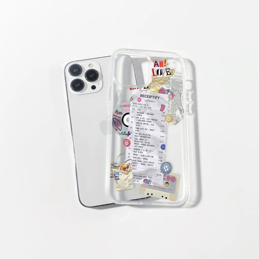 Receptify Slip Clear Case | Silicone Case