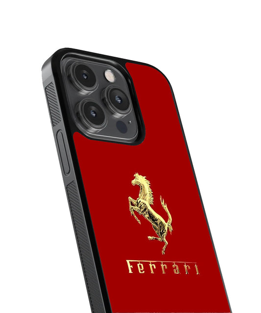 Red Ferrari Case | Glass Case