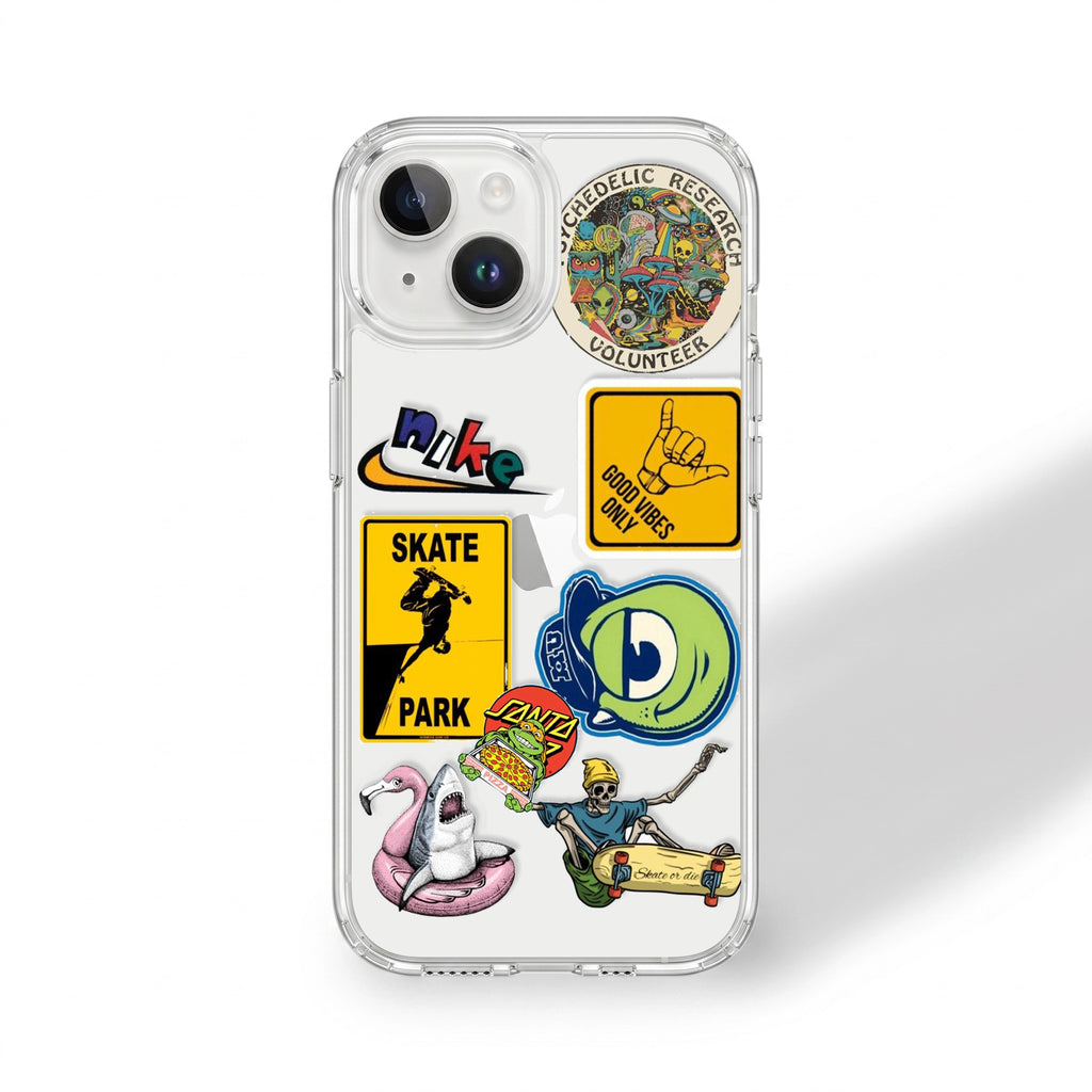 Skate Park stickers Case | Silicone Case