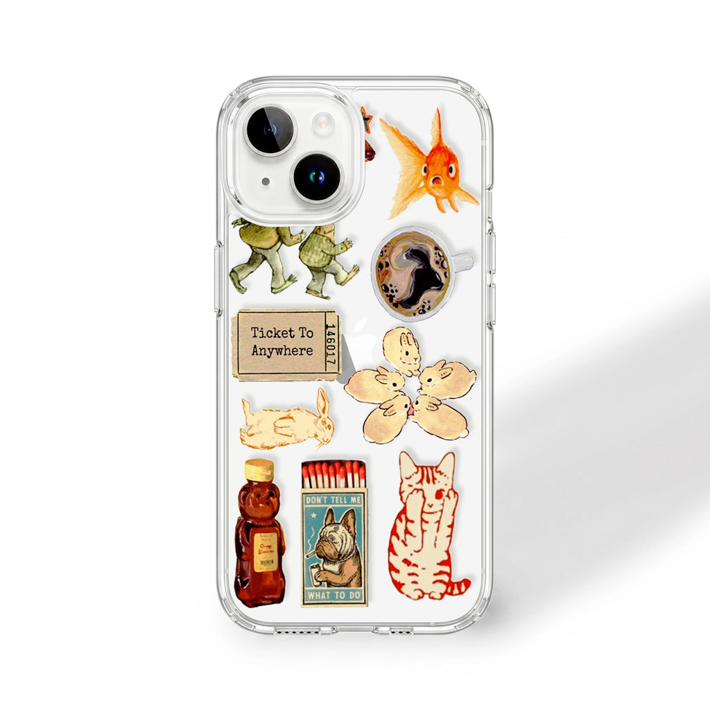 Frog Stickers Case | Silicone Case