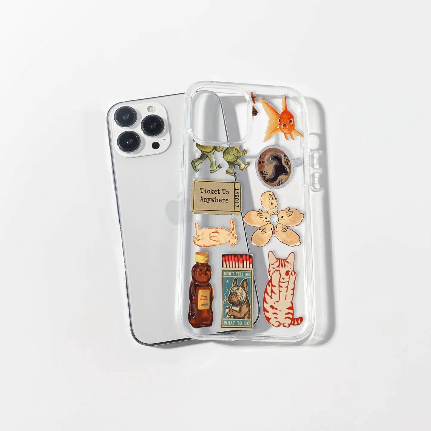 Frog Stickers Case | Silicone Case