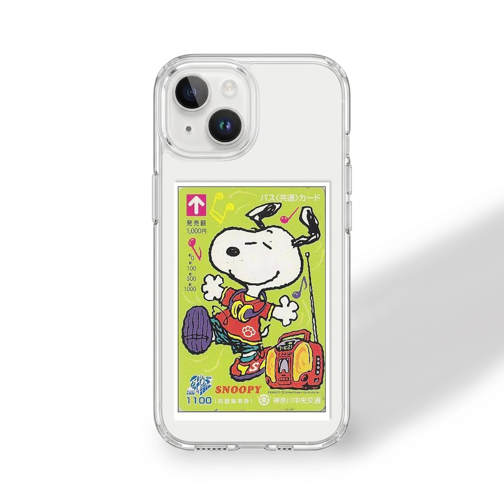Snoopy Polaroid Case | Silicone Case