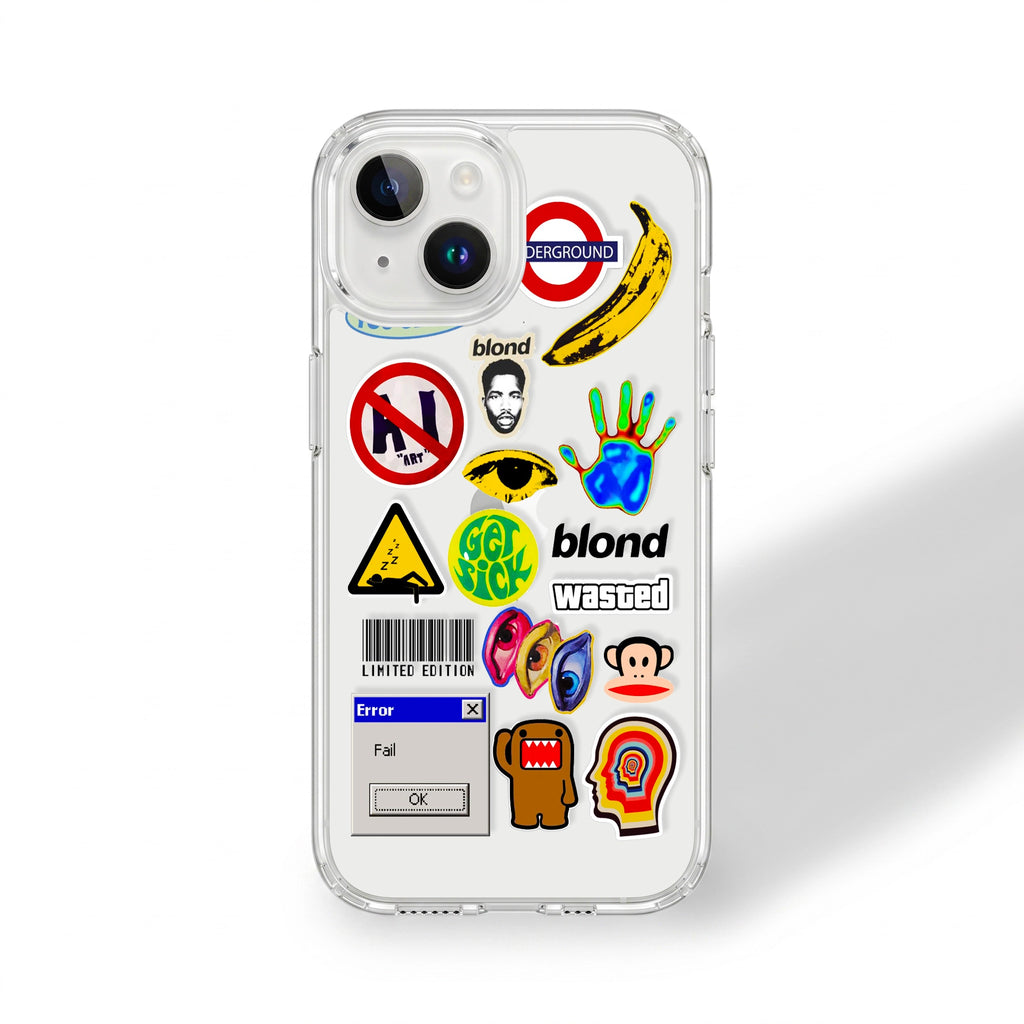 Sick Stickers Case | Silicone Case