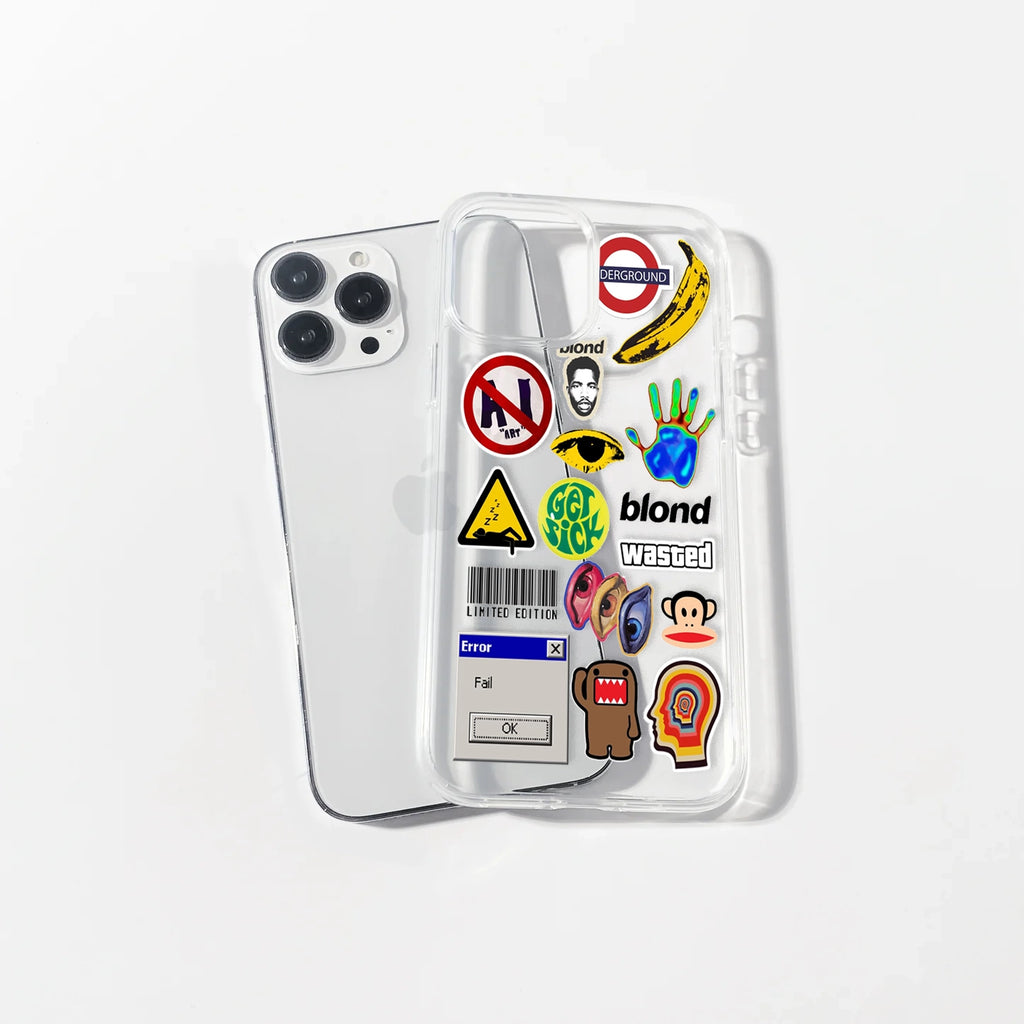 Sick Stickers Case | Silicone Case