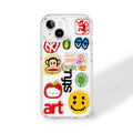 Monkey Stickers Case | Silicone Case
