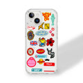 Paradise Stickers Case | Silicone Case