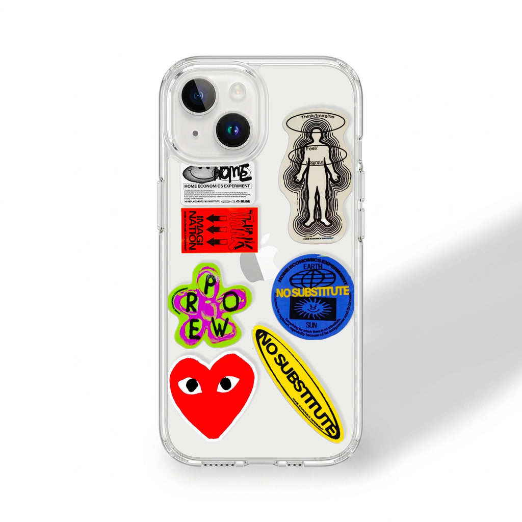 Senses Stickers Case | Silicone Case