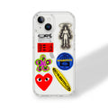 Senses Stickers Case | Silicone Case