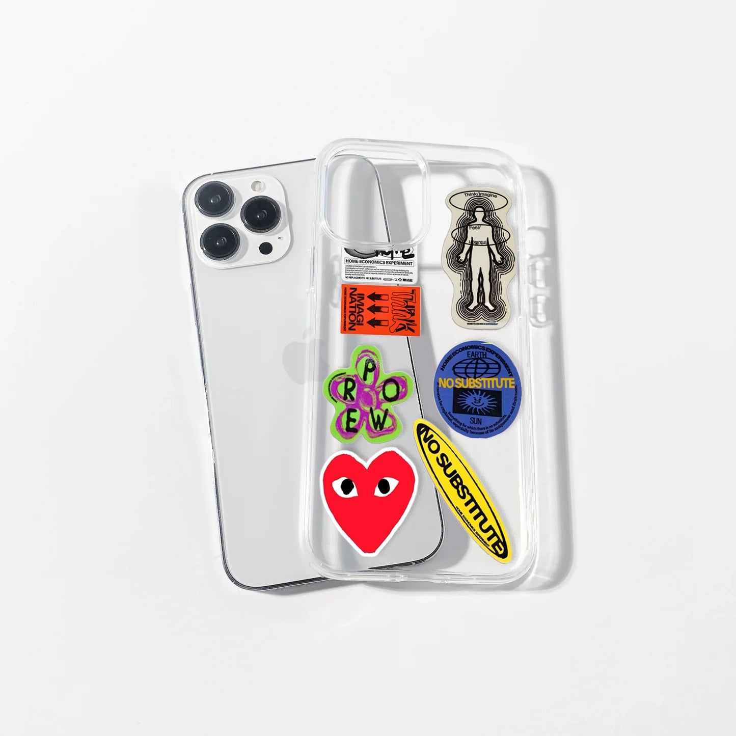 Senses Stickers Case | Silicone Case