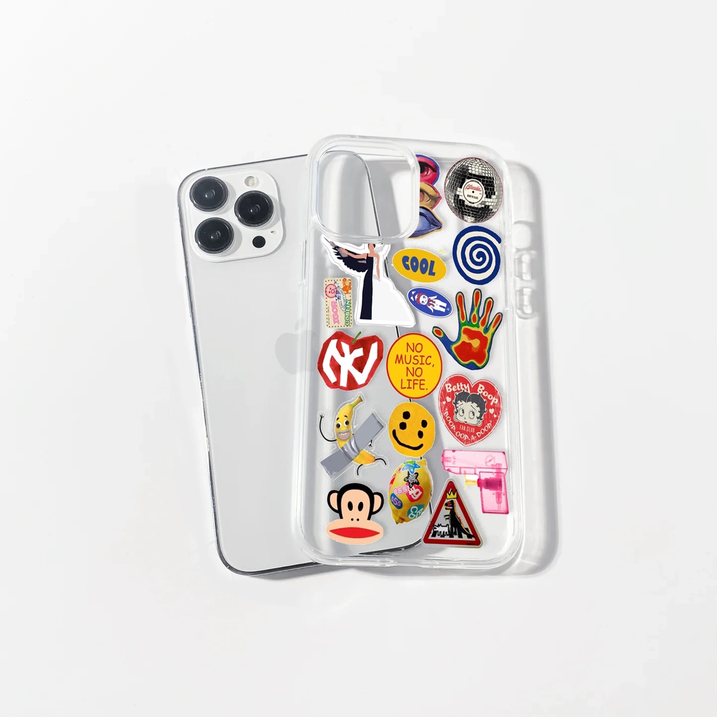 Cool Stickers Case | Silicone Case