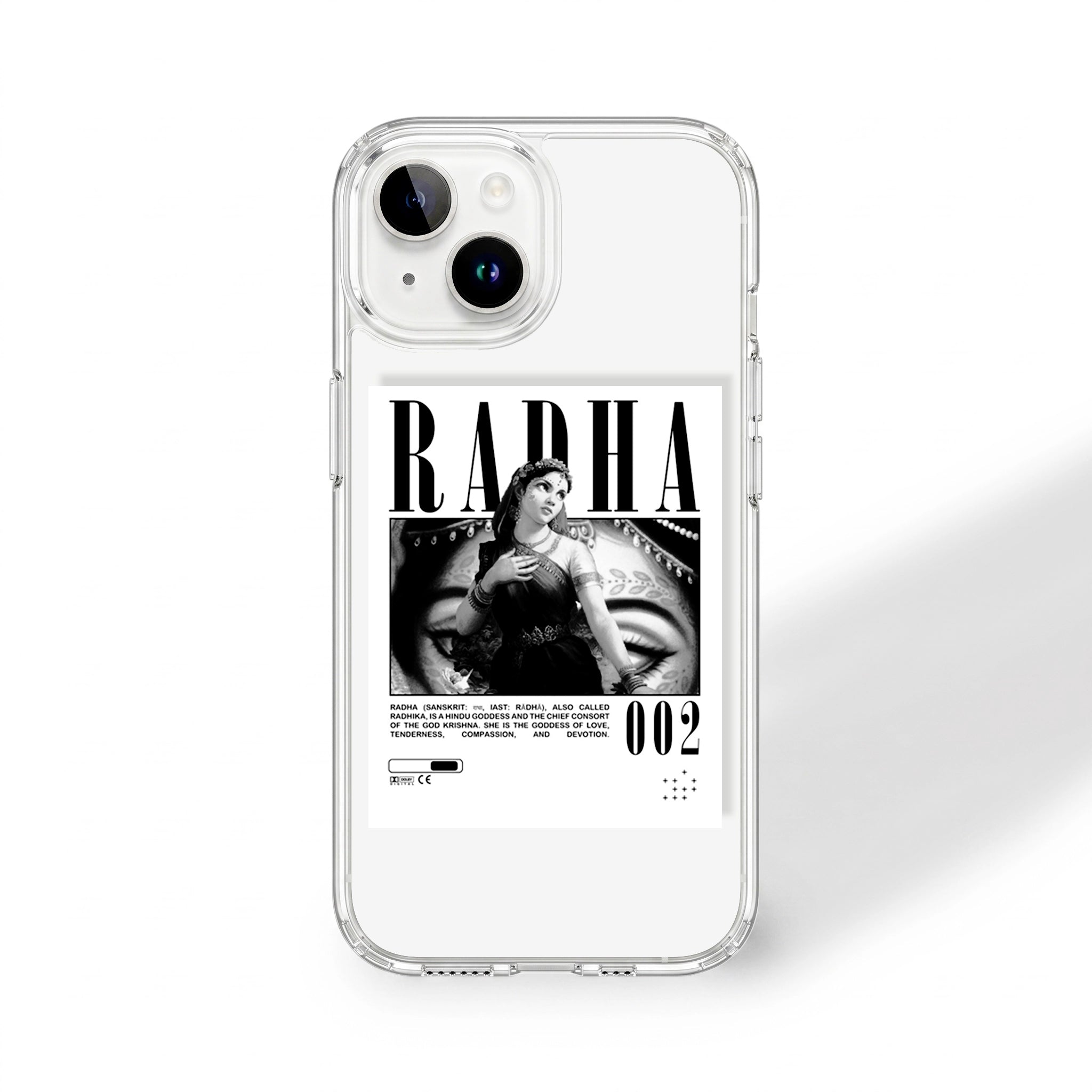 Radha Polaroid Case | Silicone Case