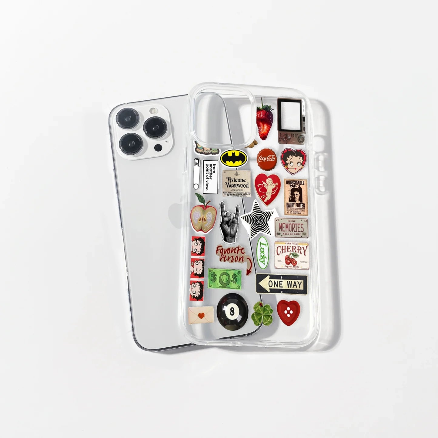 Betty Sticker Case | Silicone Case