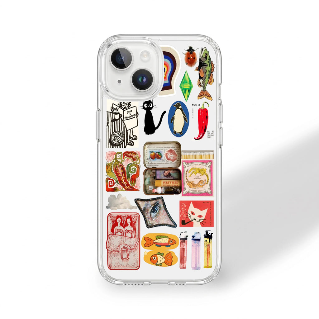 Chilli Sticker Case | Silicone Case