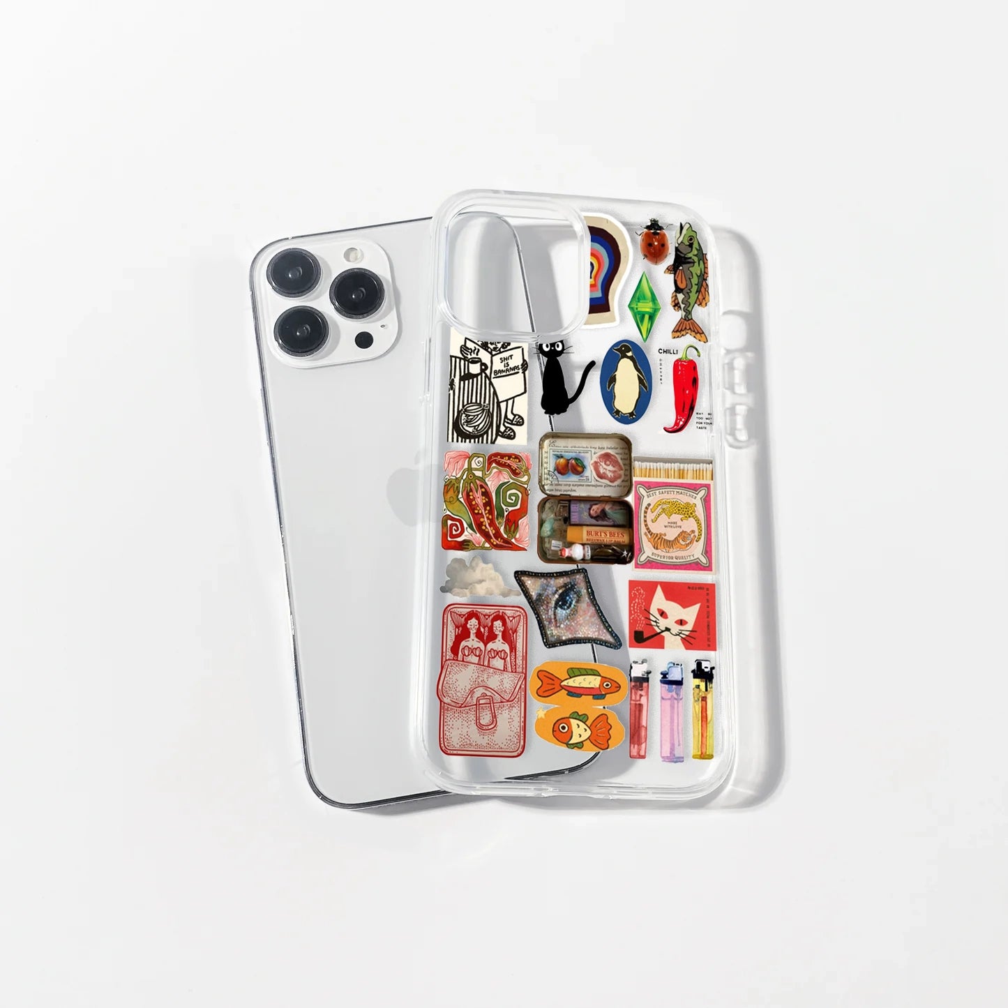 Chilli Sticker Case | Silicone Case