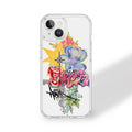 Flower Stickers Case | Silicone Case