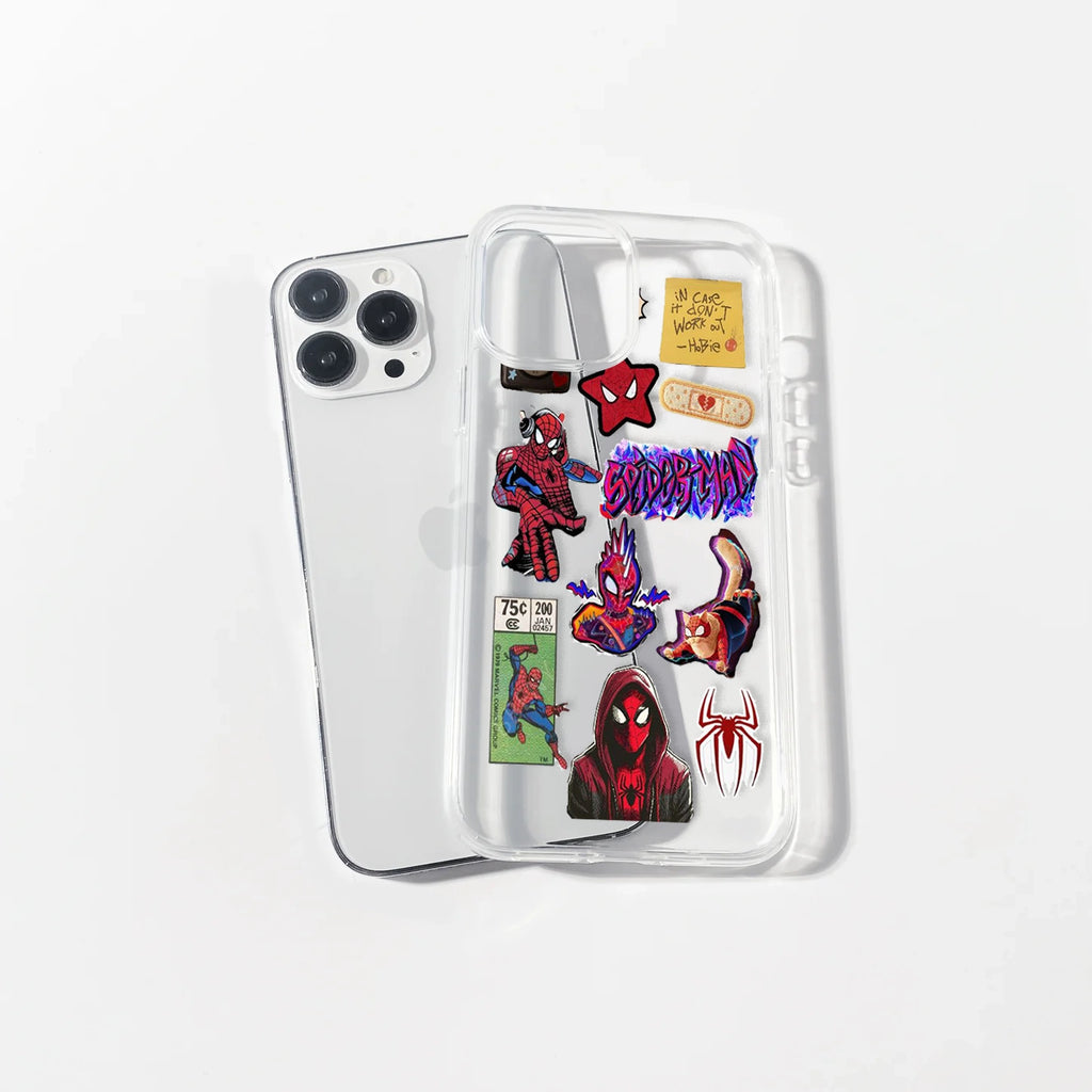 DJ spidey Stickers Case | Silicone Case