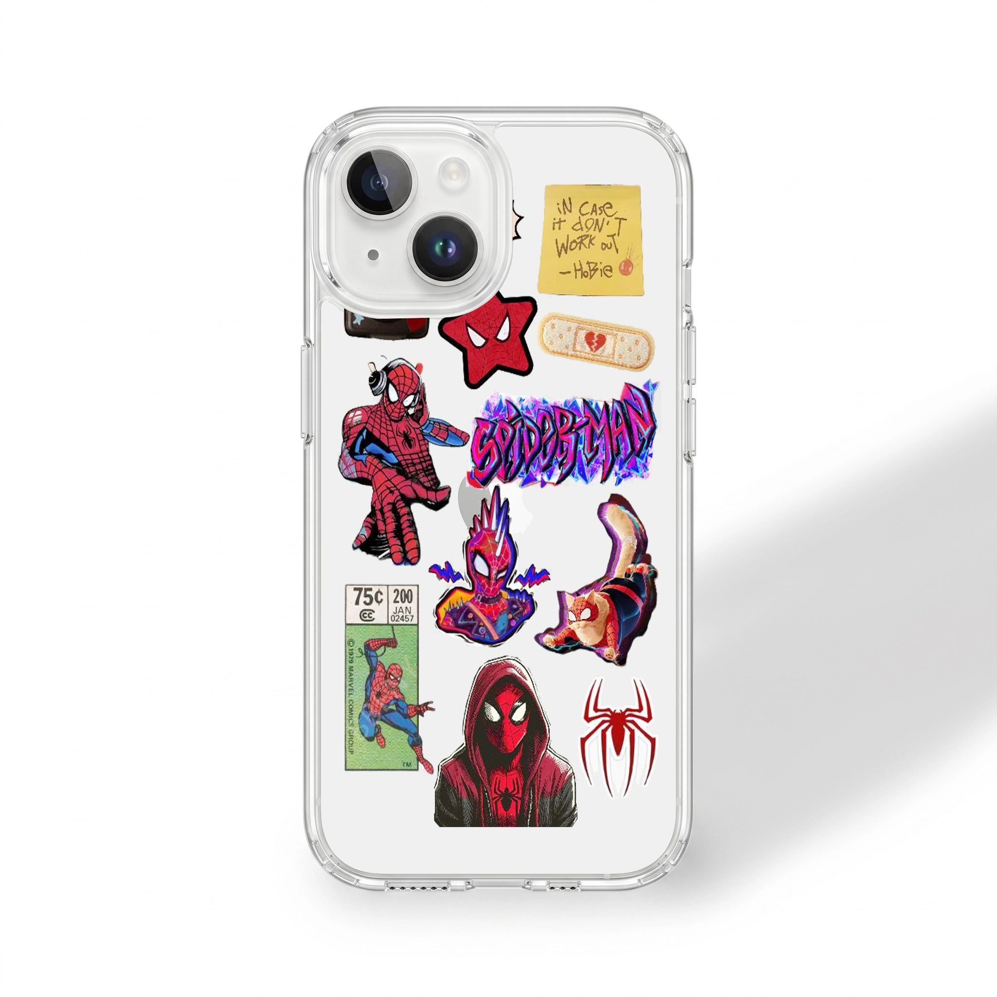 DJ spidey Stickers Case | Silicone Case