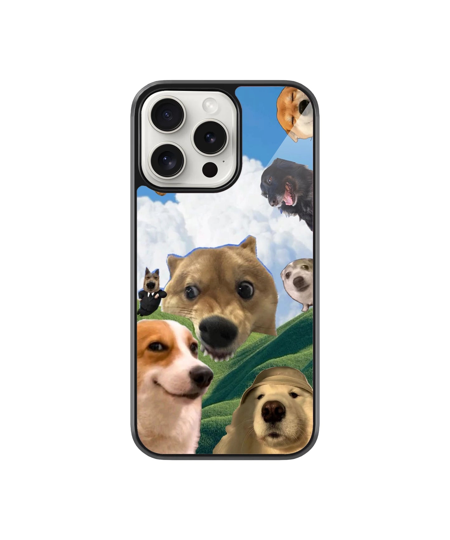 Dog Meme Case | Glass Case
