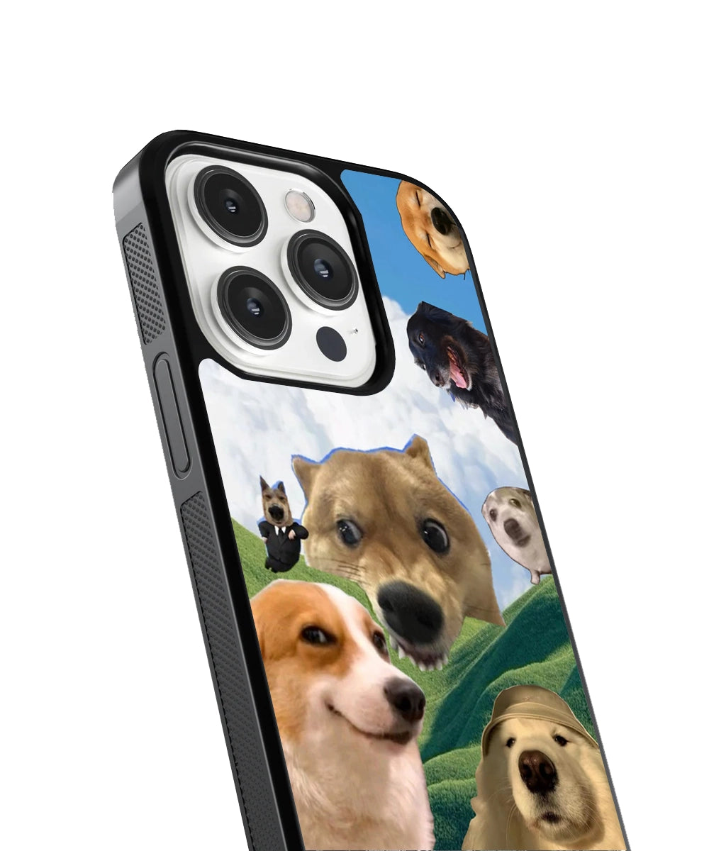 Dog Meme Case | Glass Case