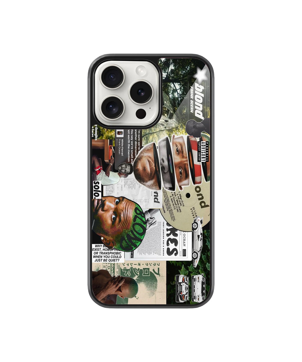 Blond Collage Case | Glass Case