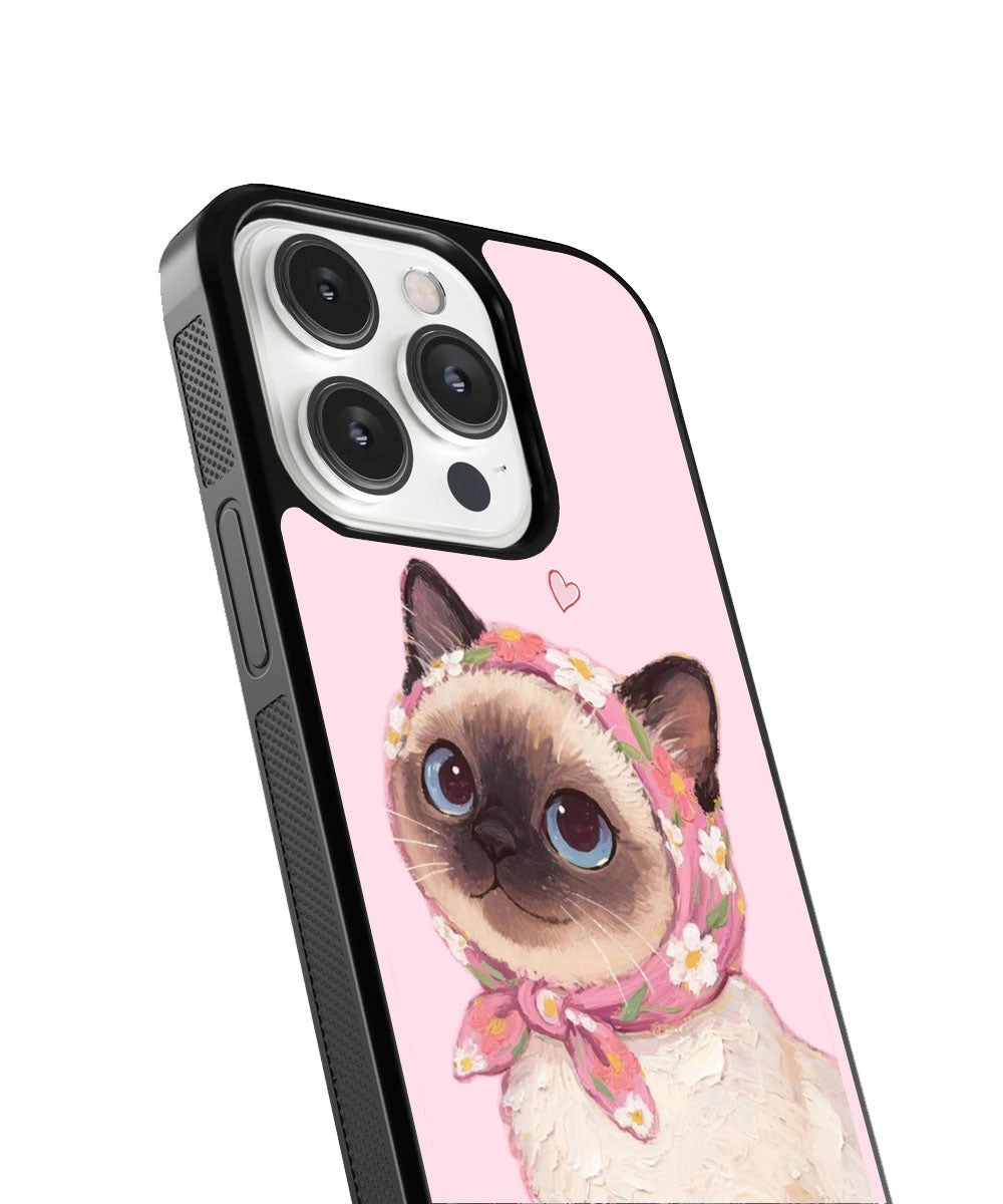 Cute Cat Case | Glass Case