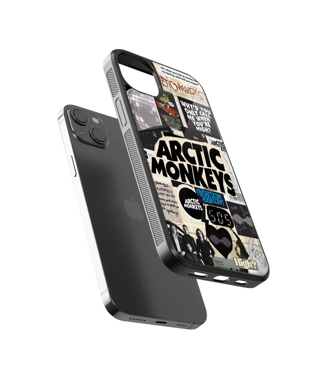 Arctic Monkeys Abstract Case | Glass Case