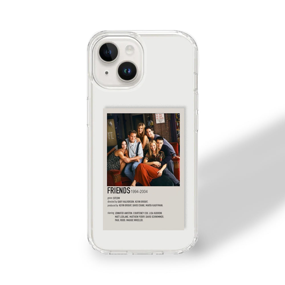 Friends Polaroid Clear Case | Silicone Case