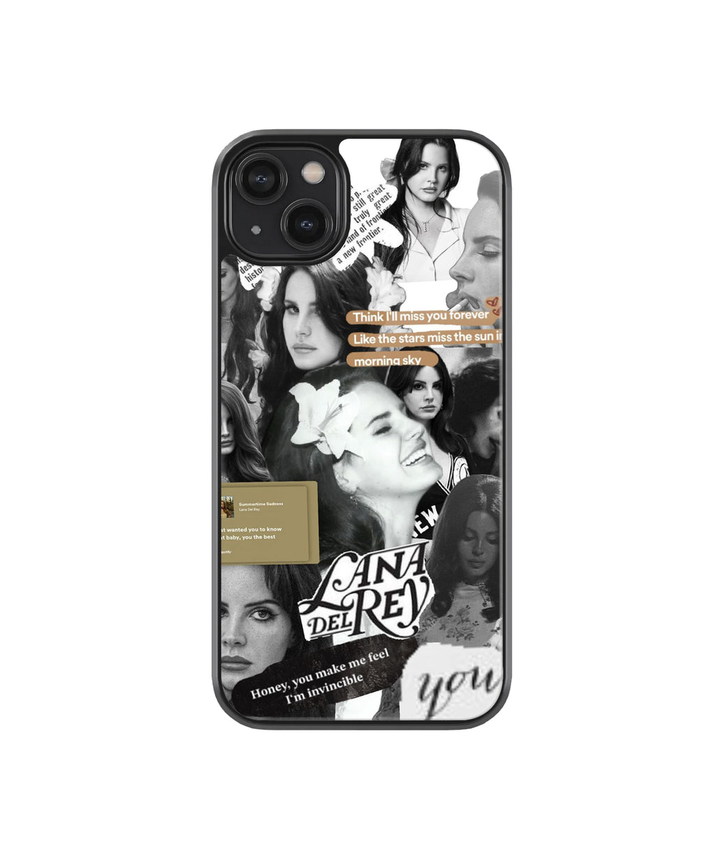 Lana Del Rey B&W Case | Glass Case