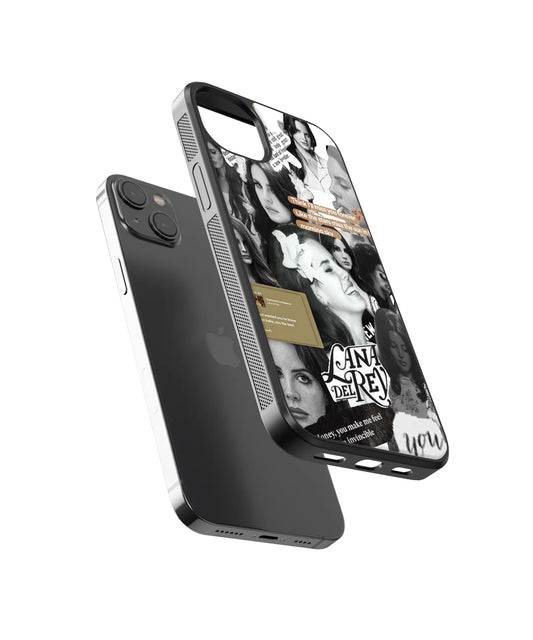 Lana Del Rey B&W Case | Glass Case