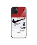 Jordan 1 OffWhite Case | Glass Case